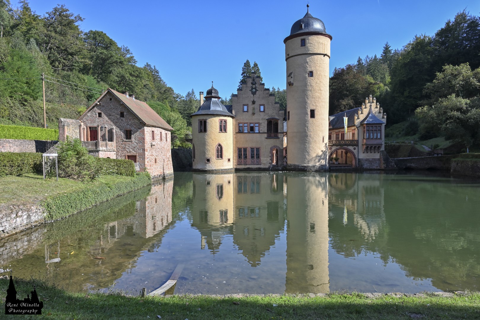 Schloss Mespelbrunn, Mespelbrunn, Bayern